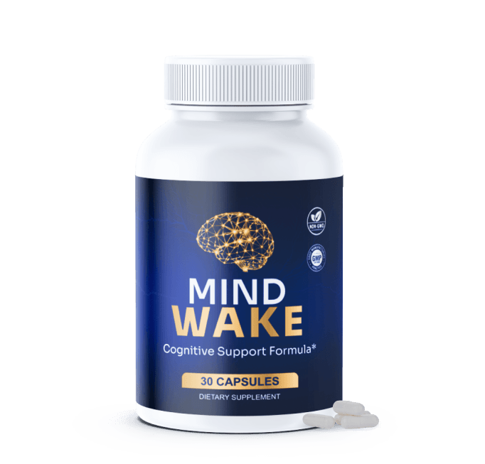 MindWake – Cognitive Support Formula supplement bottle